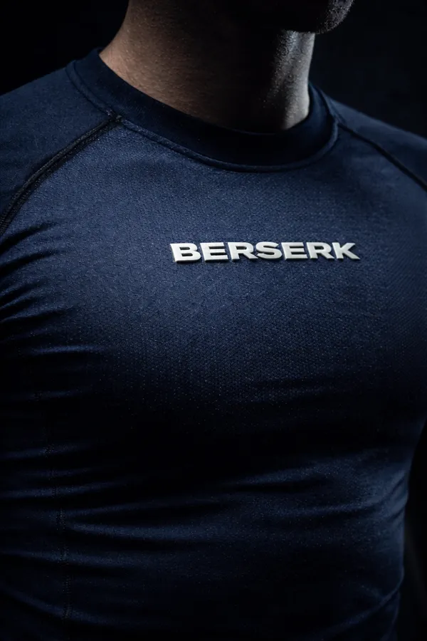 Midnight_Navy_Half_Sleeve_Compression_Tshirt