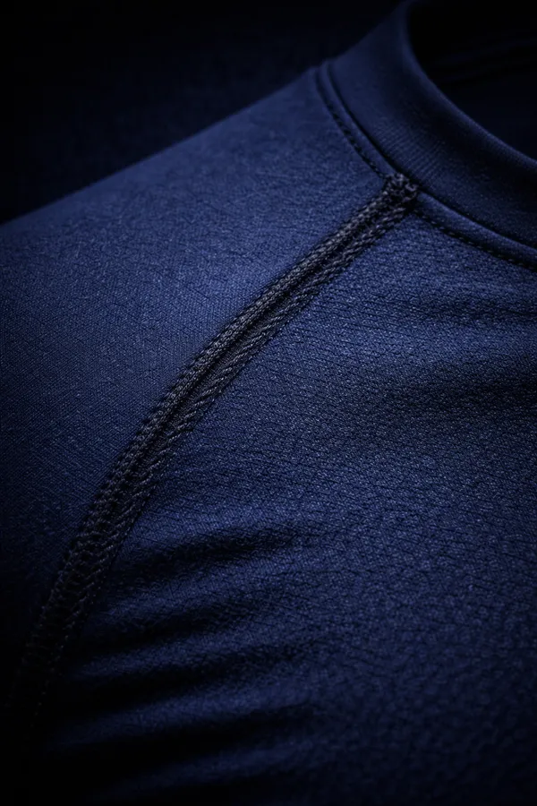 Midnight_Navy_Half_Sleeve_Compression_Tshirt