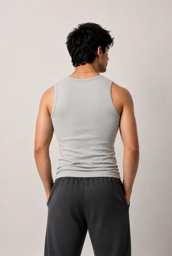 Premium_Cotton_Fitted_Gym_Tank_Light_Grey