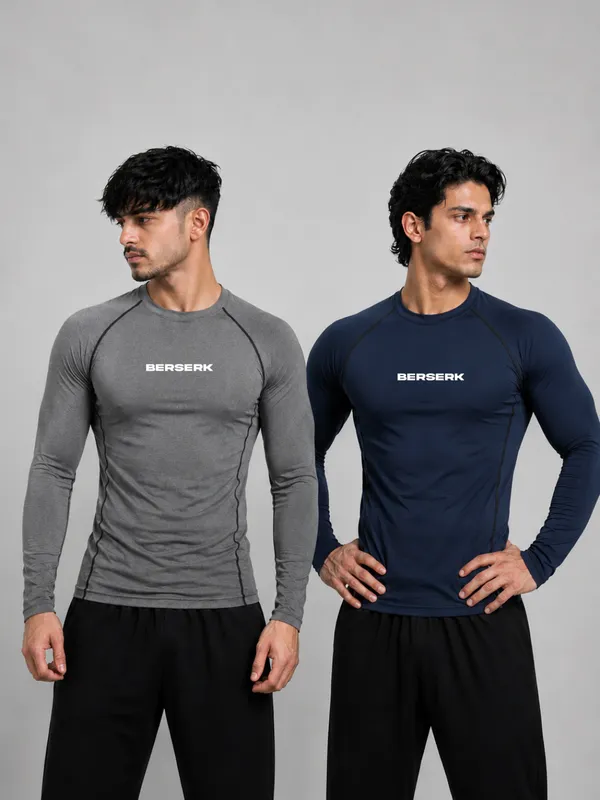 Pack_of_2_-_Grey_&_Navy_Full_Sleeve_Compression_Tees