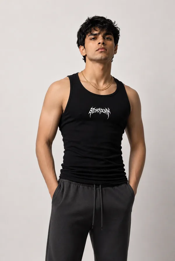 Premium_Cotton_Fitted_Gym_Tank_Phantom_Black
