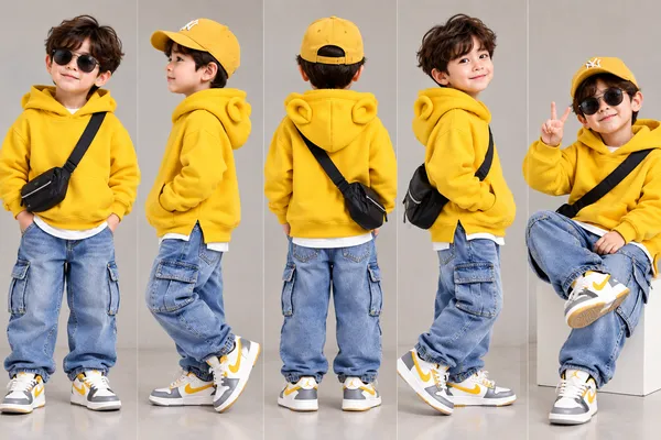 Yellow_Casual_Fit_Hoodie_for_Boys