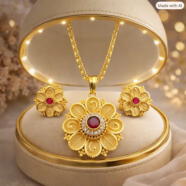 Ruby_Radiance_1 gm_Gold_Set