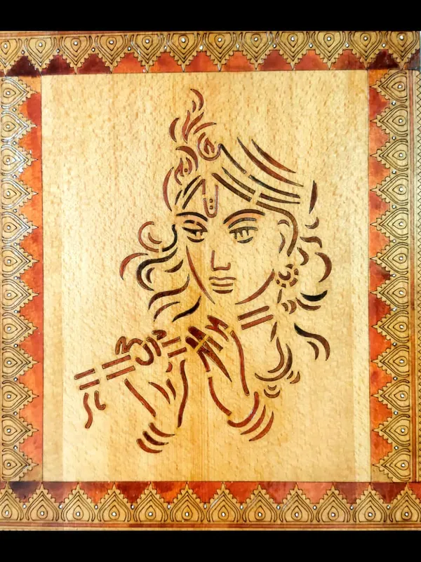 Wooden_Krishna_Playing_Flute_Engraved_Wall_Panel