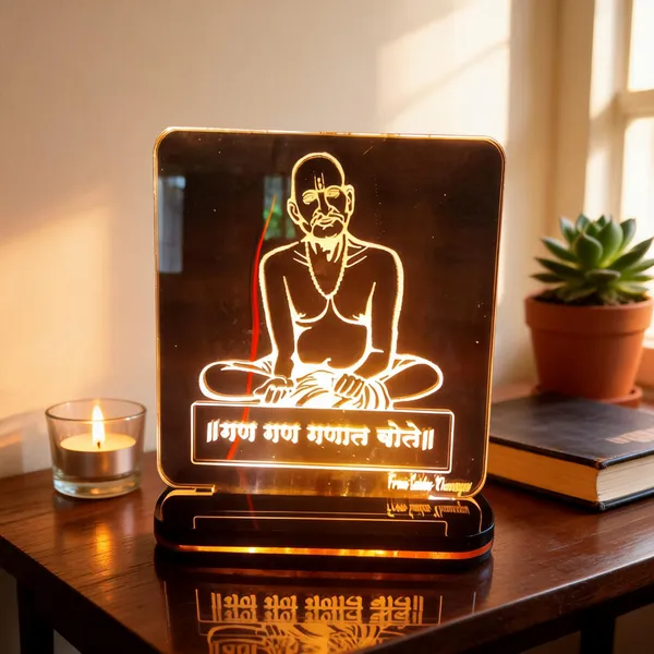 Acrylic_LED_Saint_Engraved_Night_Lamp_with_Wooden_Base