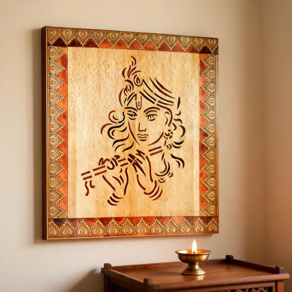 Wooden_Krishna_Playing_Flute_Engraved_Wall_Panel