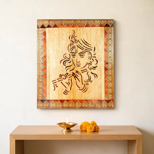 Wooden_Krishna_Playing_Flute_Engraved_Wall_Panel