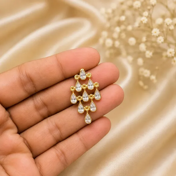 14_Ct_Polki_Handmade_Gold-Toned_Studded_Earrings_For_Women