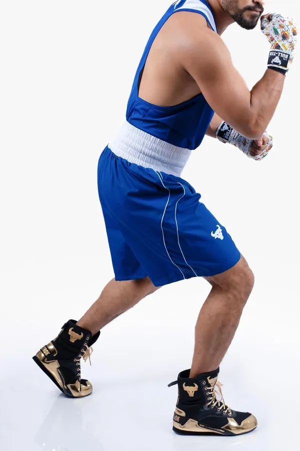 Mens_Boxing_Uniform_Set_Sleeveless_Vest_And_Shorts