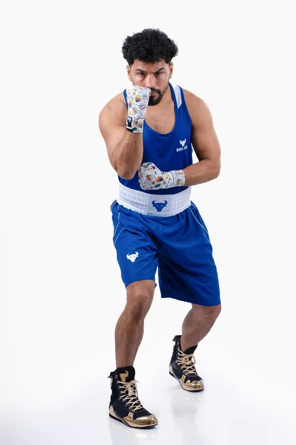 Mens_Boxing_Uniform_Set_Sleeveless_Vest_And_Shorts