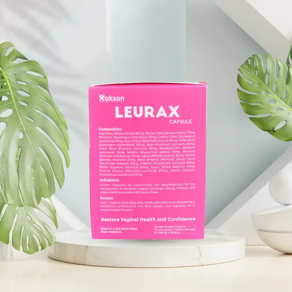 Leurax_Leucorrhoea_Care_Ayurvedic_Capsule