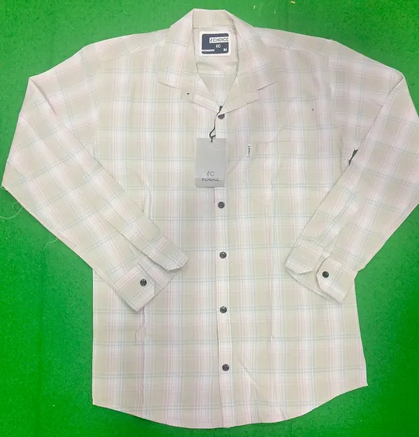 White_Checked_Casual_Shirt_for_Men