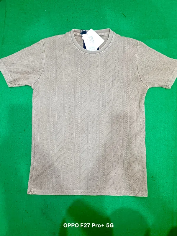 Beige_Textured_Regular_Fit_T-Shirt_for_Men