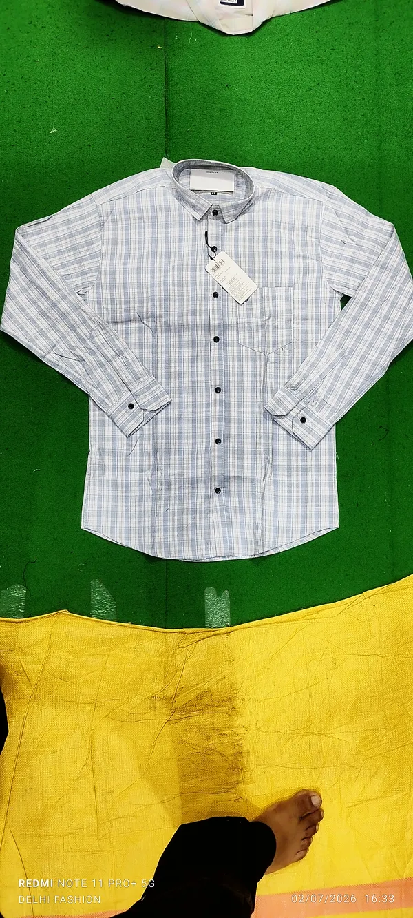 White_Checked_Casual_Shirt_for_Men
