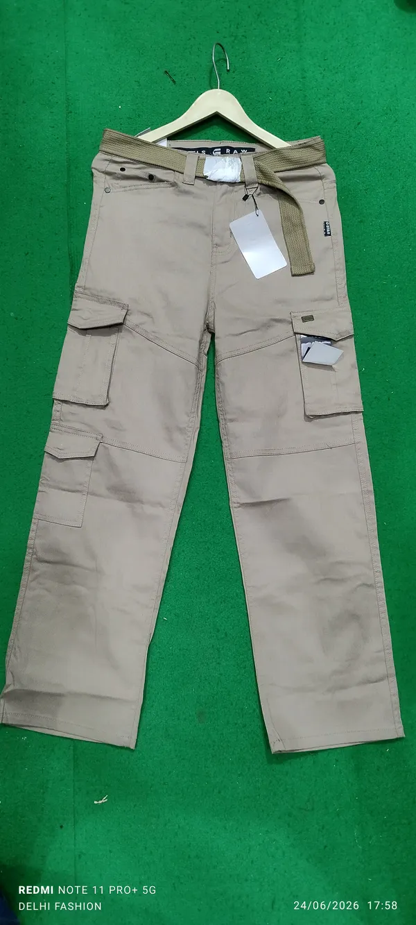 Beige_Cargo_Fit_Trousers_for_Men