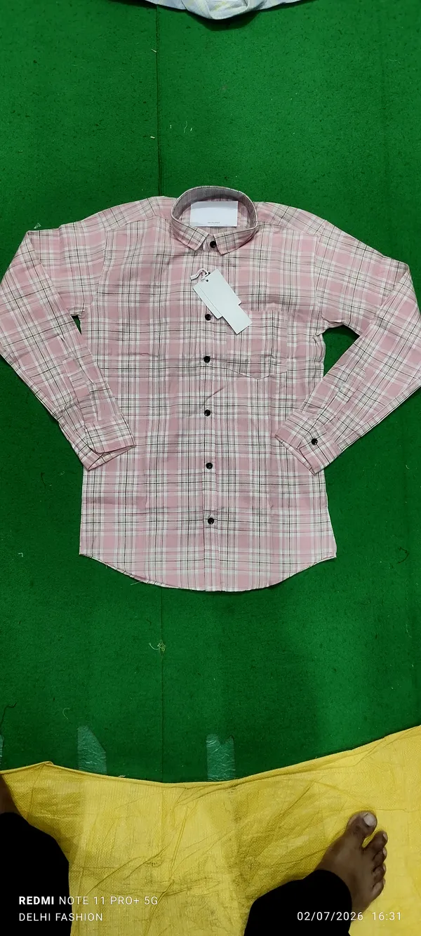 Pink_Plaid_Full_Sleeve_Shirt_for_Men