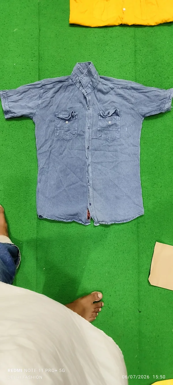 Blue_Denim_Short_Sleeve_Shirt_for_Men