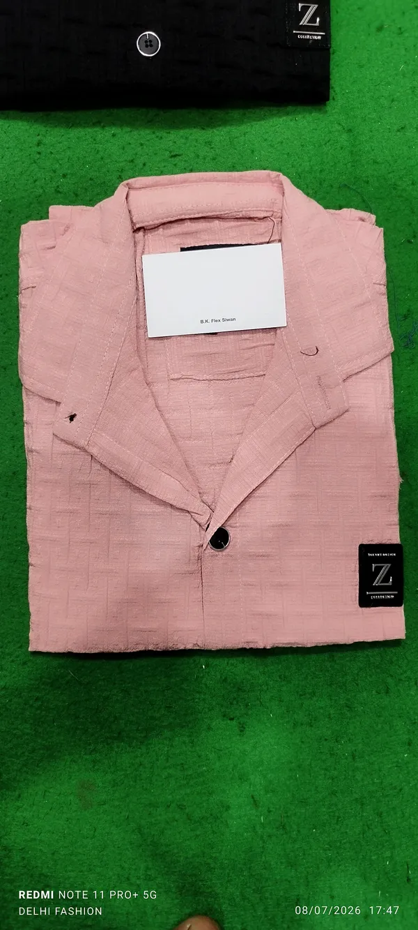 Pink_Textured_Casual_Shirt_for_Men