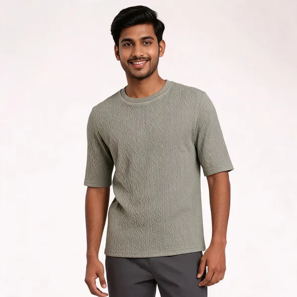 Grey_Cotton_Half_Sleeve_T-Shirt_For_Men