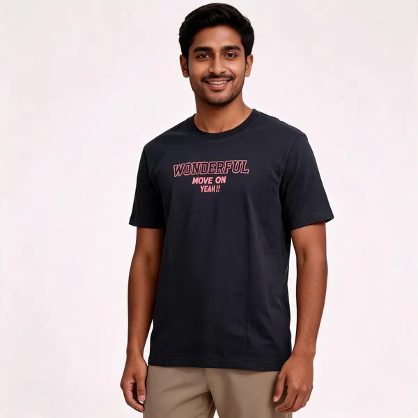 Black_Cotton_Hosiery_T-Shirt_For_Men