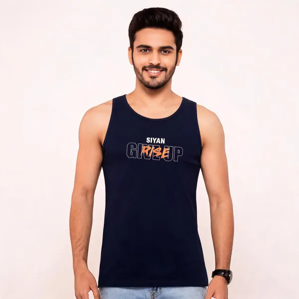 Navy_Cotton_Hosiery_Vest_For_Men