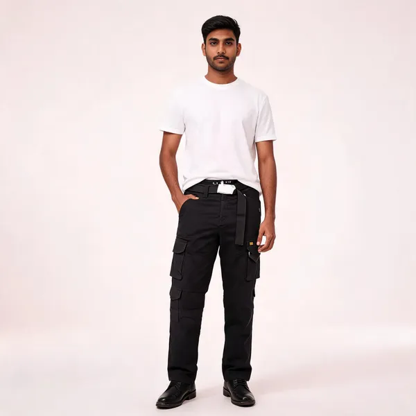 Black_Cotton_Cargo_Pants_For_Men