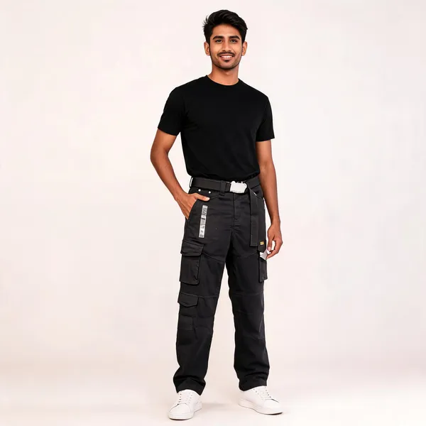 Black_Cotton_Cargo_Pants_For_Men