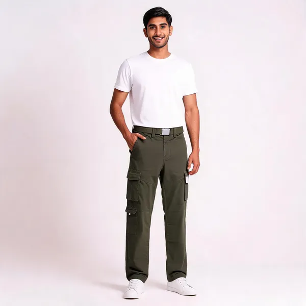 Olive_Cotton_Straight_Fit_Cargo_Pants_For_Men