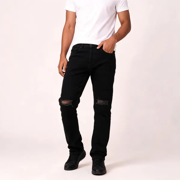 Black_Denim_Knee-Cut_Jeans_For_Men