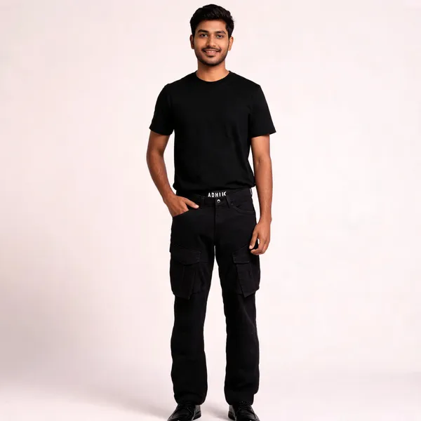 Black_Cotton_Straight_Fit_Cargo_Pants_For_Men