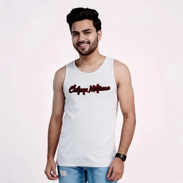 White_Cotton_Hosiery_Sleeveless_Vest_For_Men