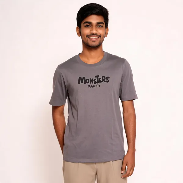 Grey_Cotton_Hosiery_T-Shirt_For_Men