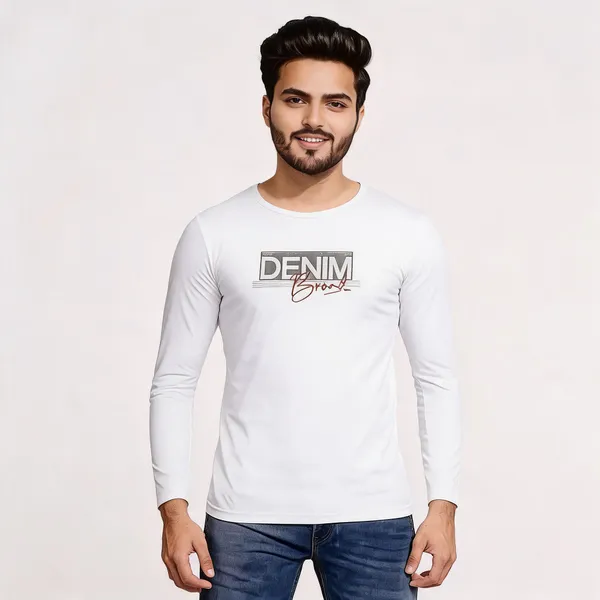 White_Cotton_Hosiery_T-Shirt_For_Men