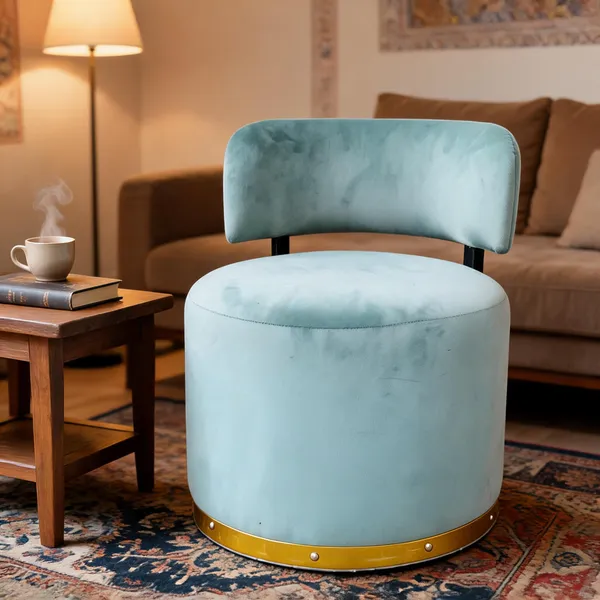 Velvet_Round_Sea_green_Accent_Chair