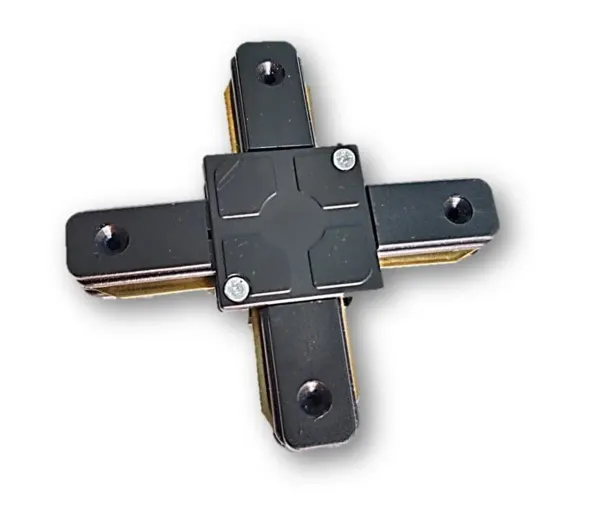 _Track/Trackline/Trackway_Connector/Jointer_for_LED_Track_Lights_Corner_Connector_for_2-Wire_Lighting_Track_Rail_(Black_Body,_+_Shape_Connector)