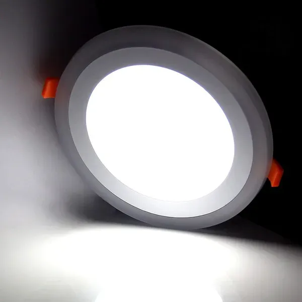 _16_Watt_12+4_Double_Colour_LED_Panel_Side_3D_Effect_Light_(Green,_Round)