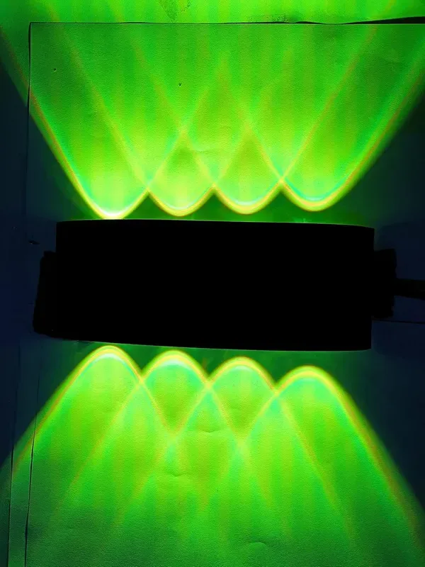 _24W_4_Up_4_Down_LED_AUTO_Color_Changing_7_Colors,_Outdoor_UP_Down_Wall_Light,_Waterproof,_Red-Blue-Green-Warm_Color_tone
