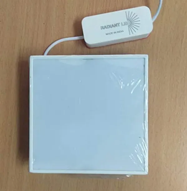 _Frameless_Surface_Celing_Light_Square_(White,_8_Watt)_-_2_Years_Warranty