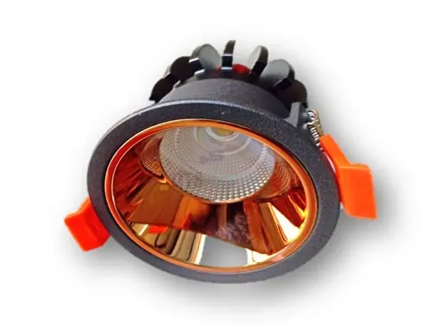 _12_Watts_Black_Body_Rose_Gold_Finish_LED_Ceiling_COB_Spot,_Focus,_Down_Ceiling_Light_(Natural_White/4000k,_8cm_x_7cm,_Cutout_-_7cm)