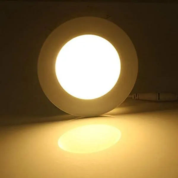_8_Watt_Slim_Panel_Round_Celing_Light_(Warm_White-3000k,_12cm_x_12cm_x_1cm,_Cutout_-_4_Inches)