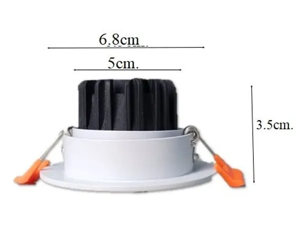 _COB_Down_Celing_Light_-_2_Years_Warranty_(Natural_White,_4_Watt)_(6.8_cm_x_6.8_cm_x_3.5_cm)_Cutout_2''
