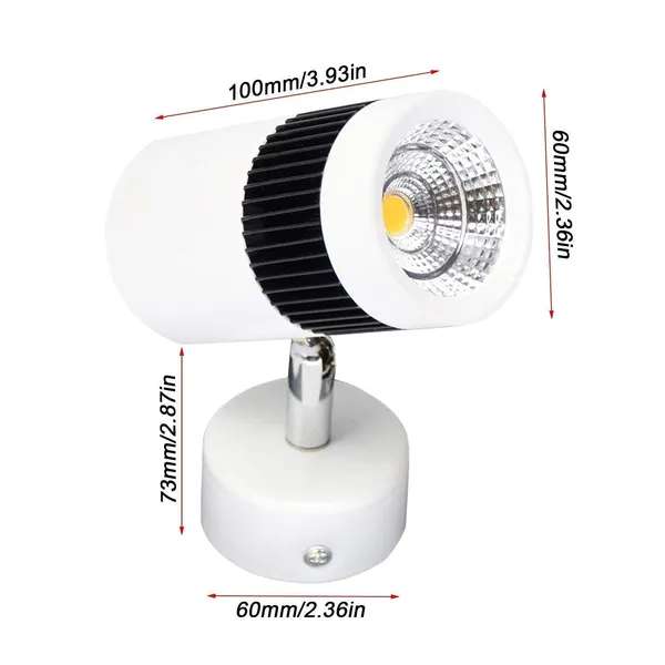 9_Watt_Warm_White(Yellow)_Led_Wall_Light_for_Focusing_Wall_or_Photo_Frame_(Pack_of_1)