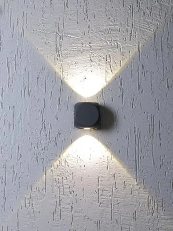 _2_Way_led_Outdoor_UP_Down_Wall_Light_Warm_White,_Straight_(Yellow_Color,_IP-65_Waterproof,Metal)