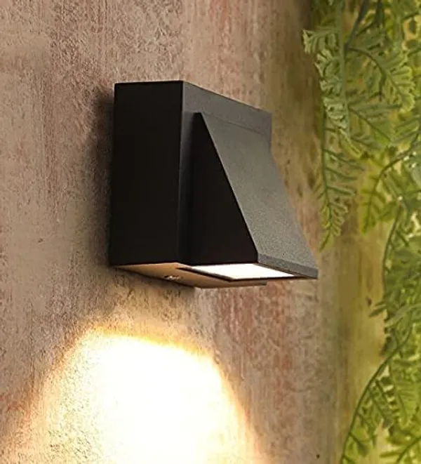 _5-Watts_Half_K-Shape_Up_or_Down_Outdoor_LED_Wall_Light,_Warm_White_3000K,_Waterproof,_Rectangular(Plastic)