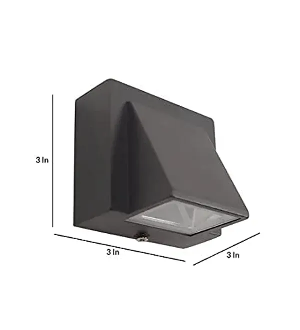 _5-Watts_Half_K-Shape_Up_or_Down_Outdoor_LED_Wall_Light,_Warm_White_3000K,_Waterproof,_Rectangular(Plastic)
