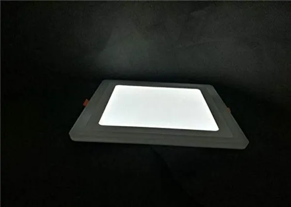 _16_Watt_12+4_Double_Colour_LED_Panel_Side_3D_Effect_Light_(Blue,_Square)