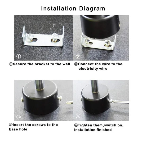 9_Watt_Cool_White(6500k)_Led_Wall_Light_for_Focusing_Wall_or_Photo_Frame_(Black_Body)