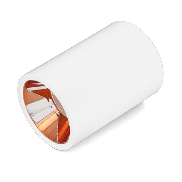 _COB_Cylinder_Surface_Light_White_Body_(Warm_White-3000k,_12_Watt,_Rose_Reflector,_11cm_x_7.5cm_x_7.5cm)