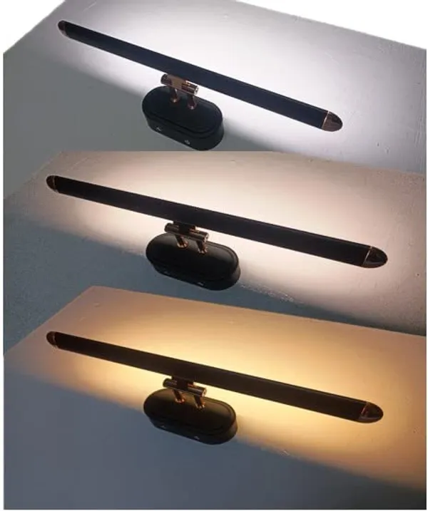 _12_Watts_Black_Led_Mirror_Washbasin_Black_Rose_Golden_Picture_Wall_Light_3_in_1(Cool-Natural-Warm,_Pack_of_1)