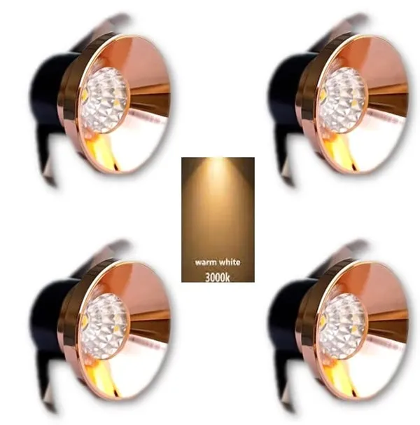 _3_Watts_Rose_Gold_Body_LED_Ceiling_COB_Spot,_Energy_Saver,_Focus,_Down_Ceiling_Light,_Round,_Ceiling_Pop_Light_(Warm_White)_(Pack_of_4)